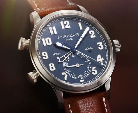 patek philippe calatrava pilot travel time replica|Patek Philippe Calatrava time.